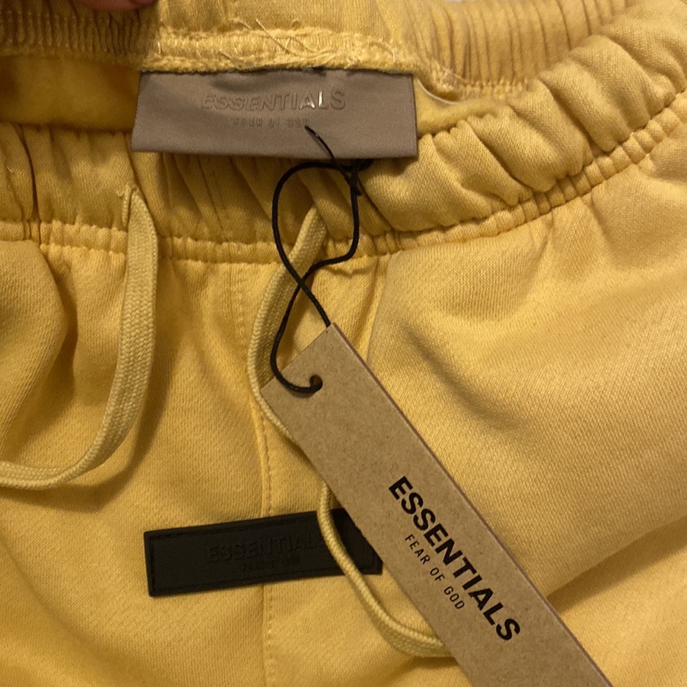 Essentials Yellow Sweatpants - Picture 4 of 4